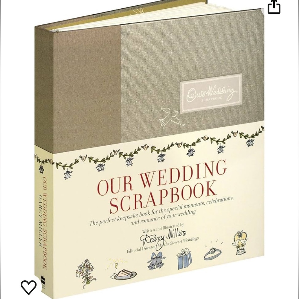 NWT Darcy Miller wedding scrapbook & planner